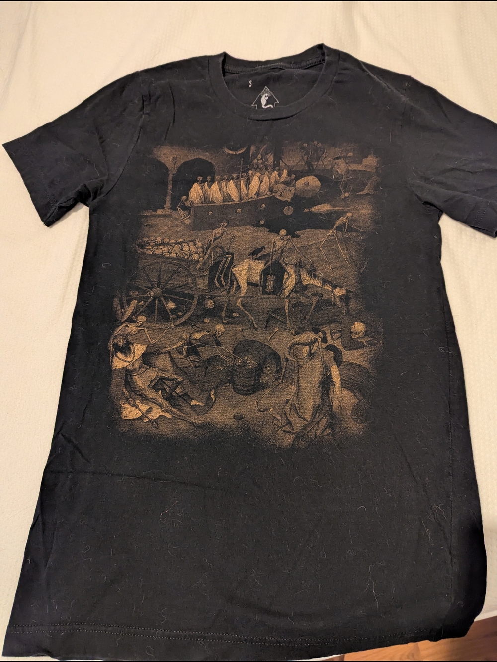 Black Print T-shirt
